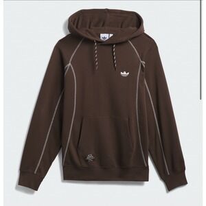 Adidas‎ Shmoofoil Featherweight Hoodie Brown Mens XS